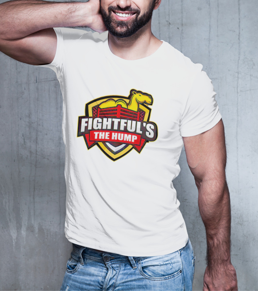 Fightful's The Hump Wrestling Camel Badge T-Shirt