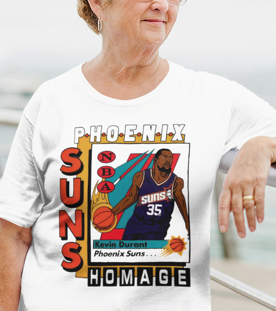 Kevin Durant Phoenix Suns NBA SkyBox Homage T-Shirt