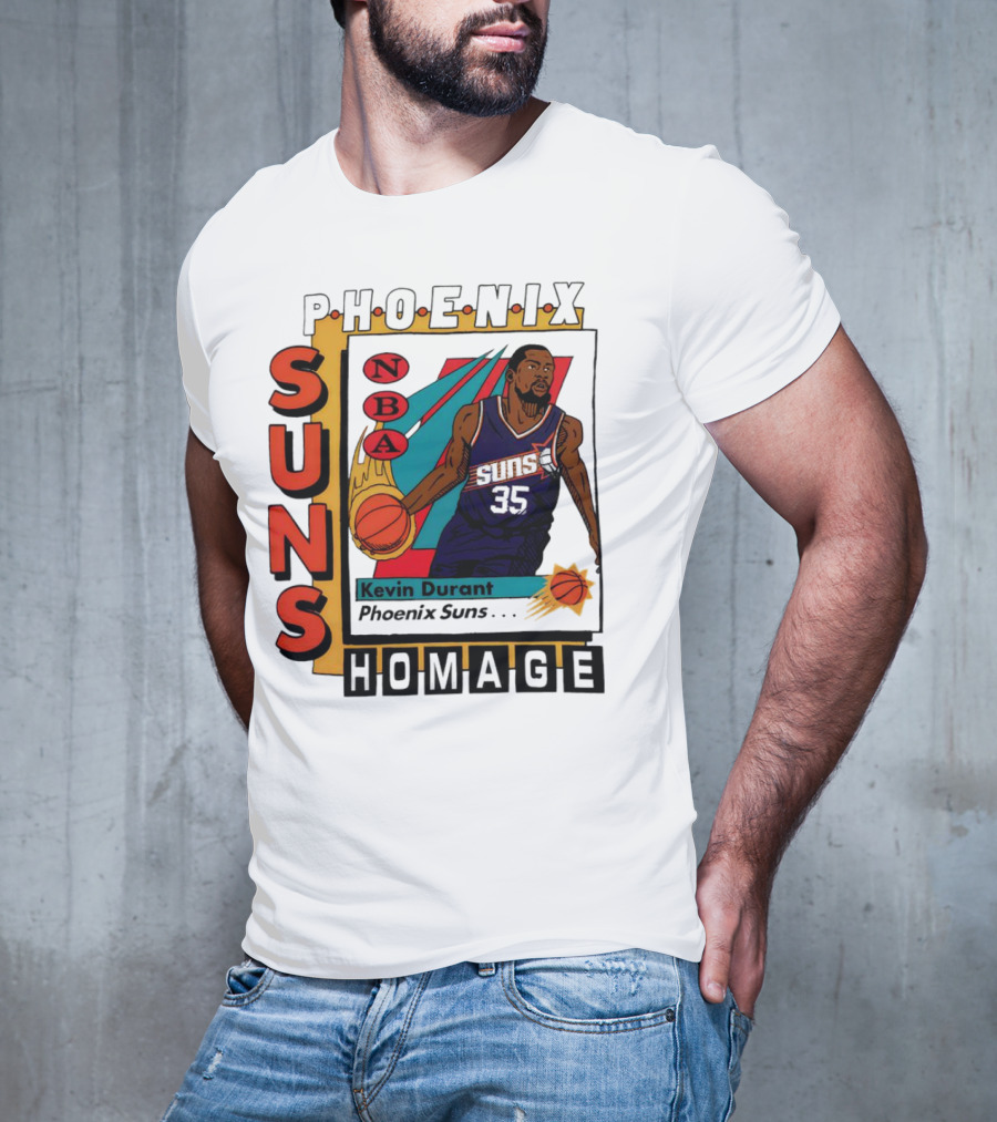 Kevin Durant Phoenix Suns NBA SkyBox Homage T-Shirt