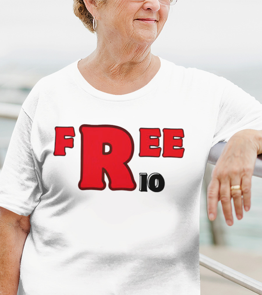 Peeta Mellark Free Rio Da Yung Rose Bold Red Letters T-Shirt