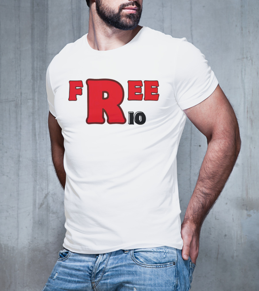 Peeta Mellark Free Rio Da Yung Rose Bold Red Letters T-Shirt
