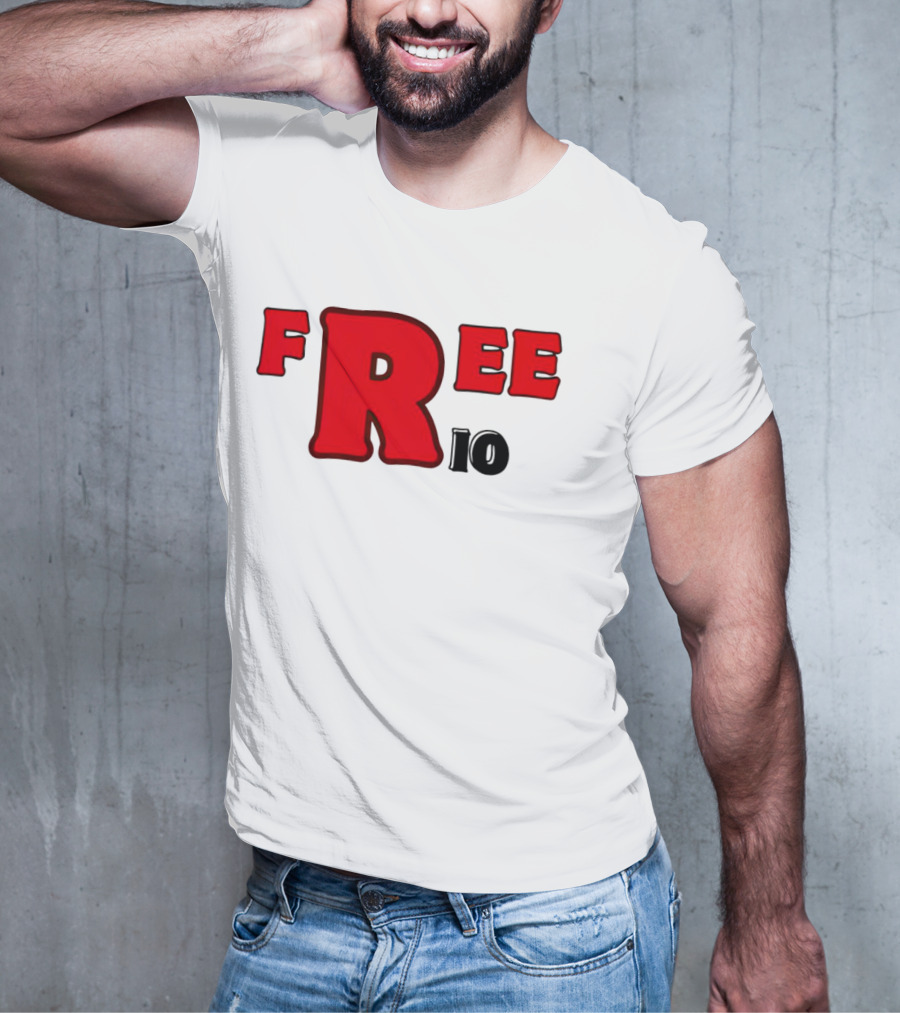Peeta Mellark Free Rio Da Yung Rose Bold Red Letters T-Shirt
