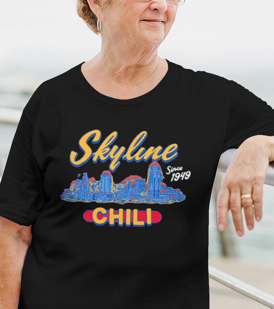 Skyline Chili Since 1949 Chili Town Skyline T-Shirt