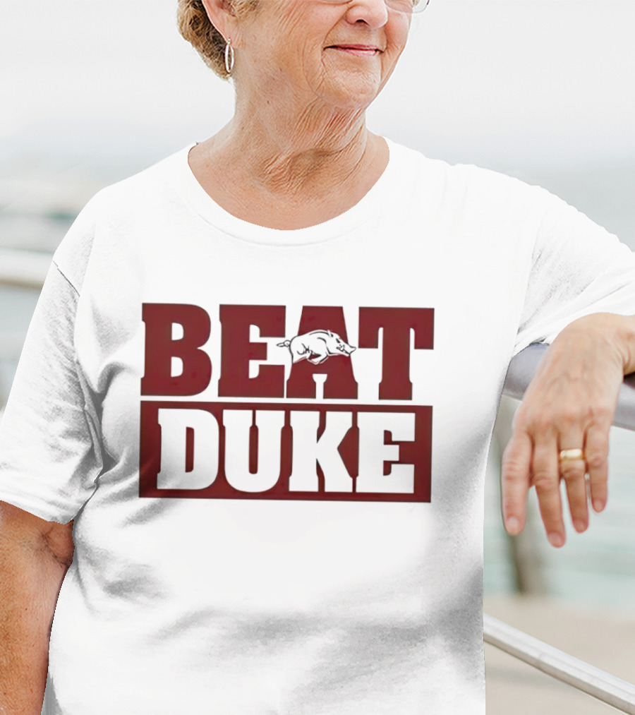 Beat Duke Arkansas Razorbacks T-Shirt