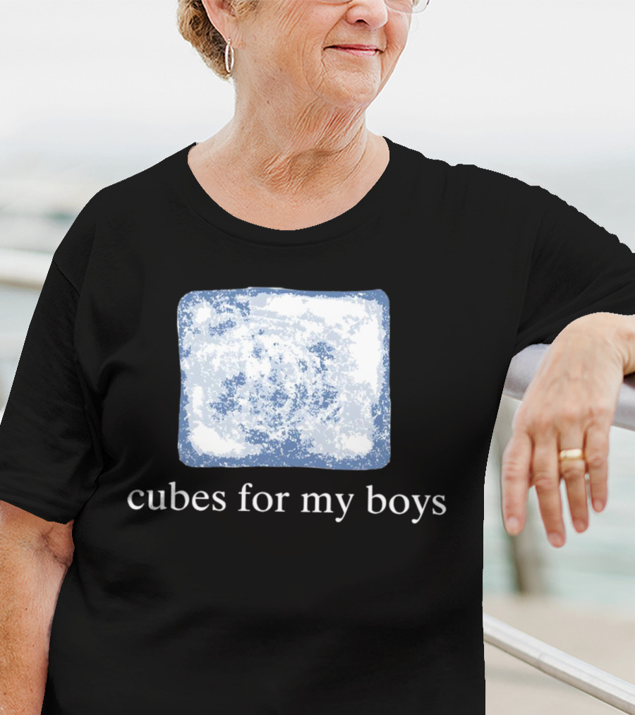 Cubes For My Boys Ice Block T-Shirt