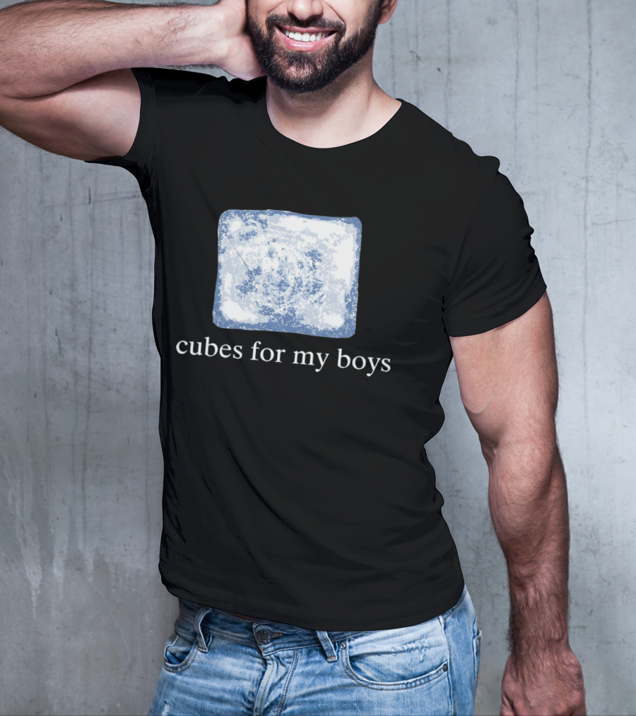 Cubes For My Boys Ice Block T-Shirt