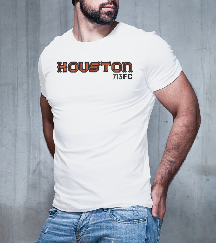 HOUSTON 713 FC Soccer Fan Gear T-Shirt