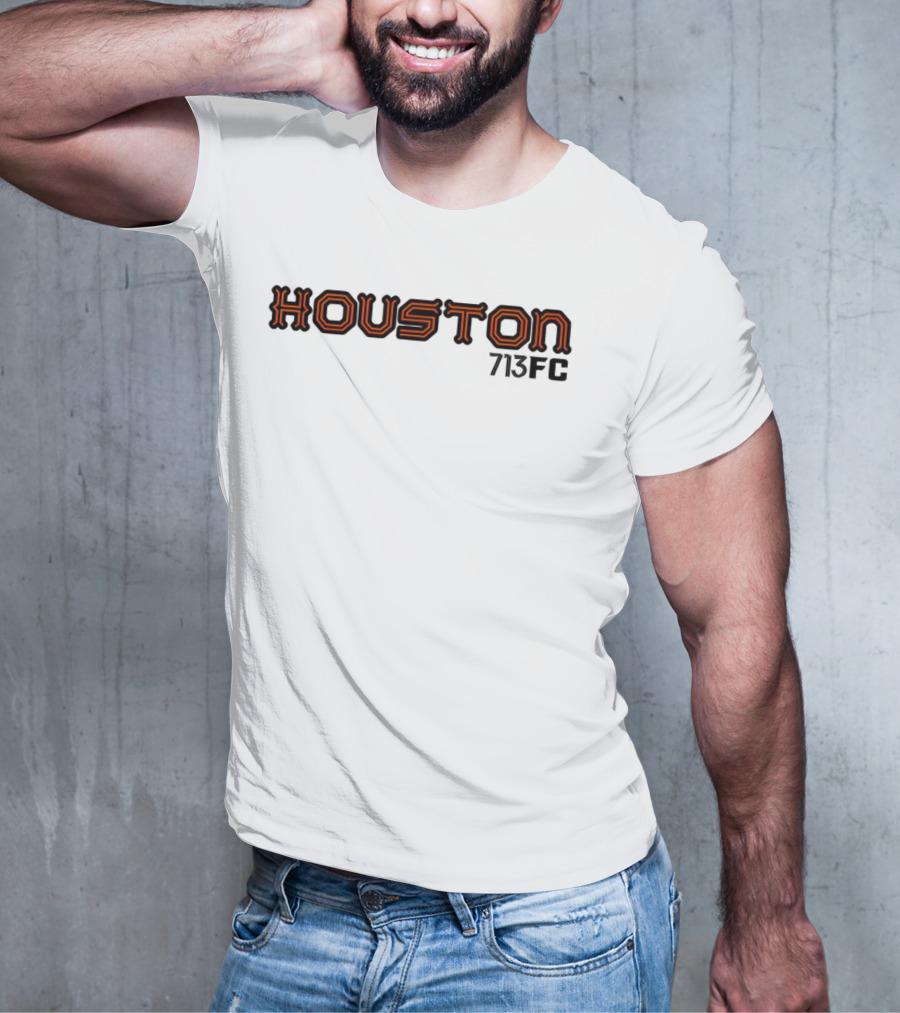 HOUSTON 713 FC Soccer Fan Gear T-Shirt