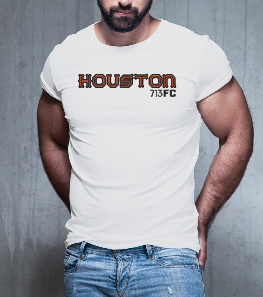 HOUSTON 713 FC Soccer Fan Gear T-Shirt