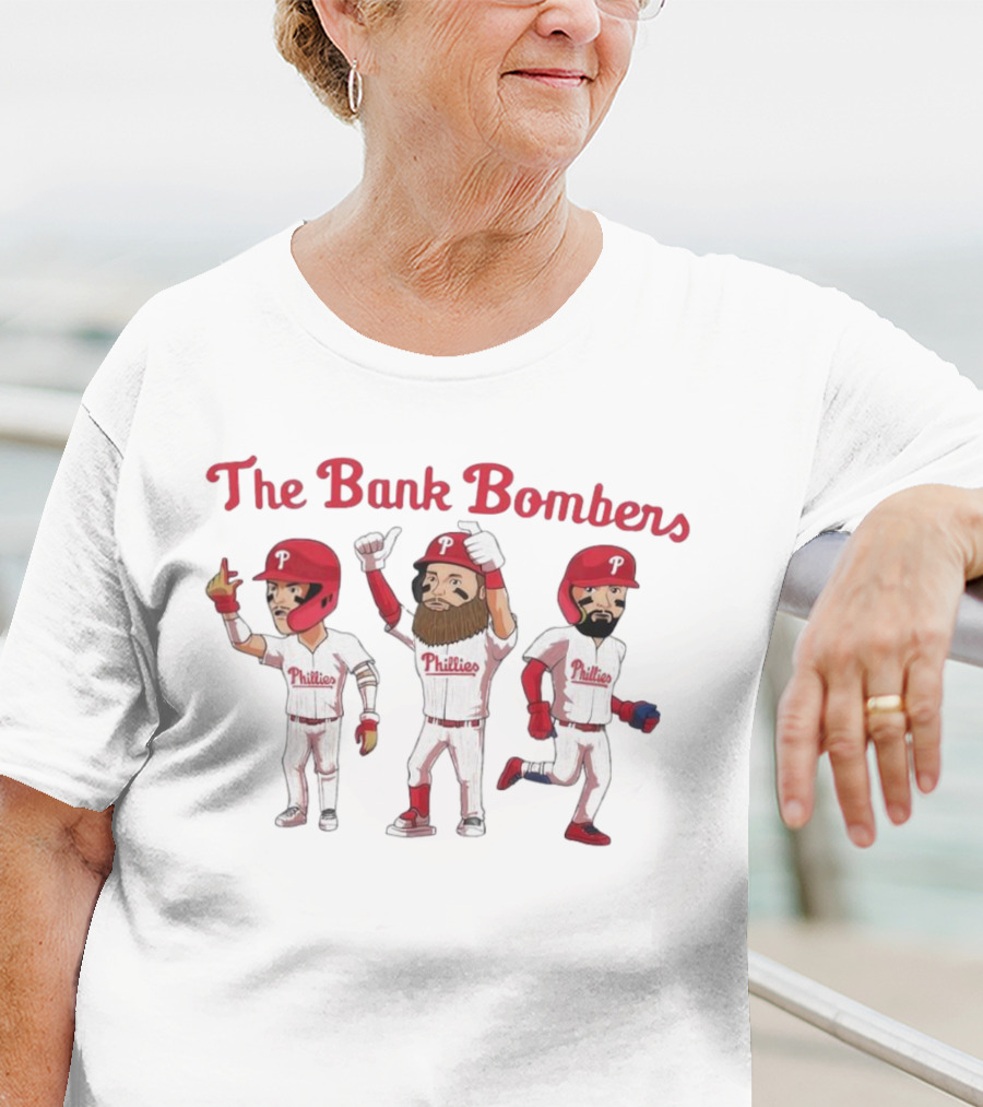 The Bank Bombers Phillies Bryce Harper T-Shirt