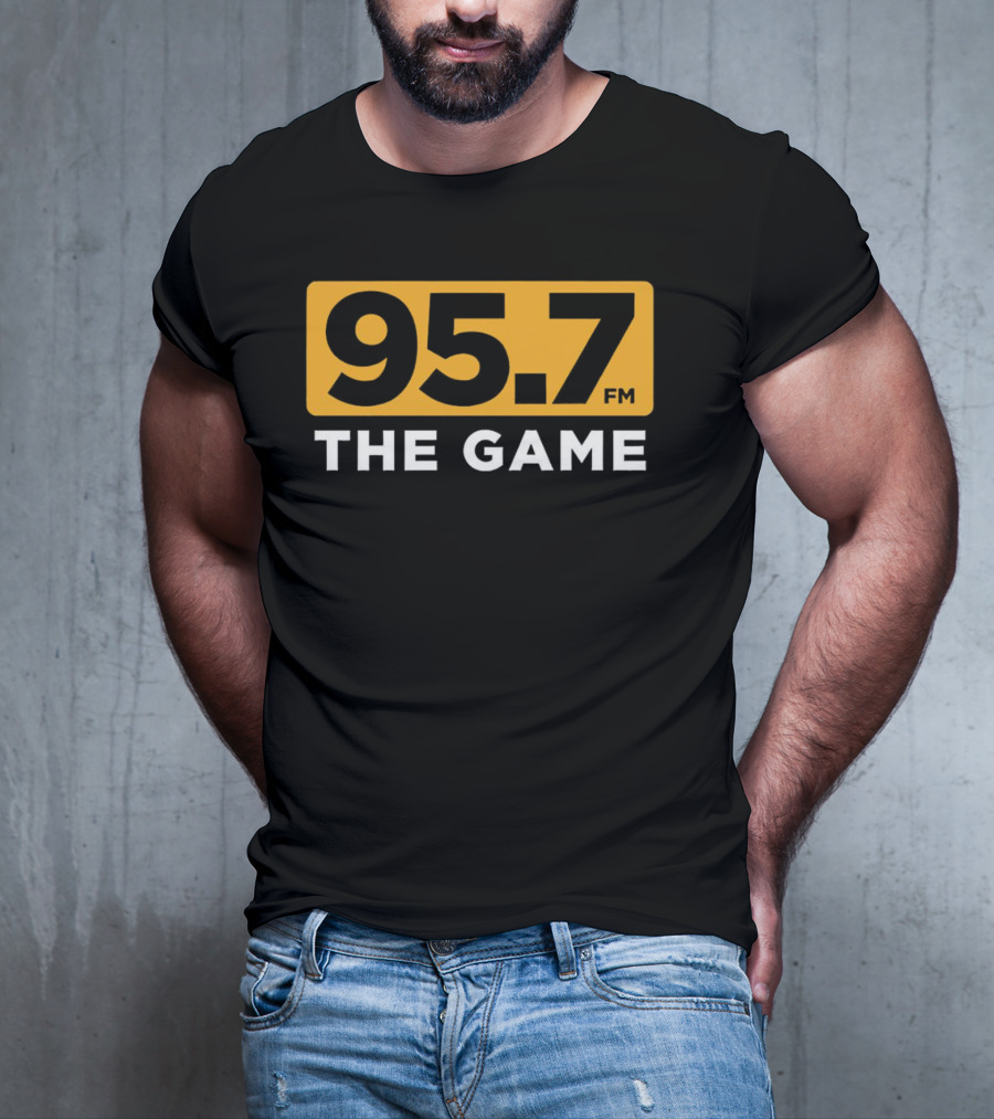 95.7 FM The Game Radio Station T-Shirt