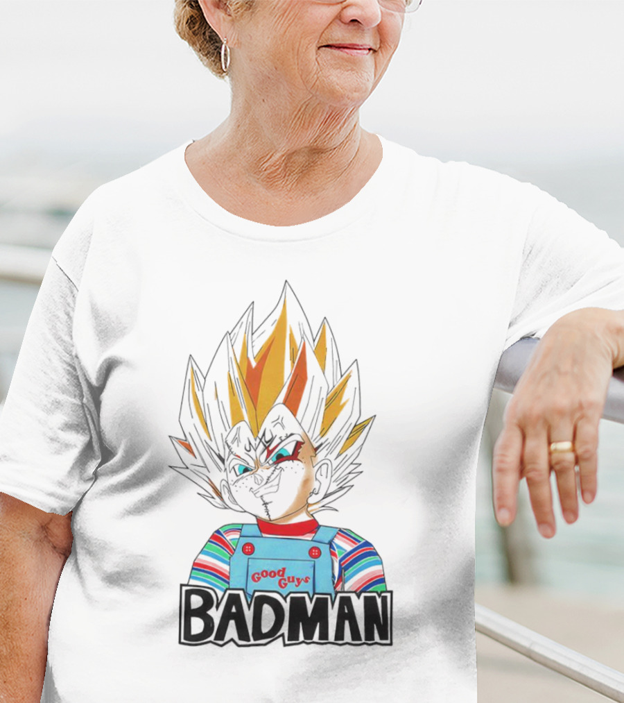 Badman Vegeta Chucky Good Guys Overalls T-Shirt