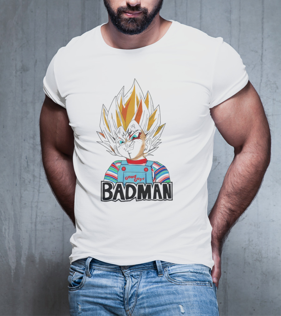 Badman Vegeta Chucky Good Guys Overalls T-Shirt