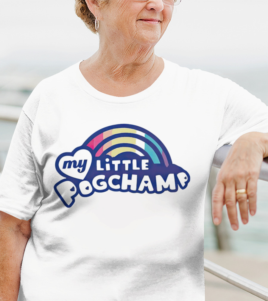 My Little Pogchamp Colorful Rainbow T-Shirt