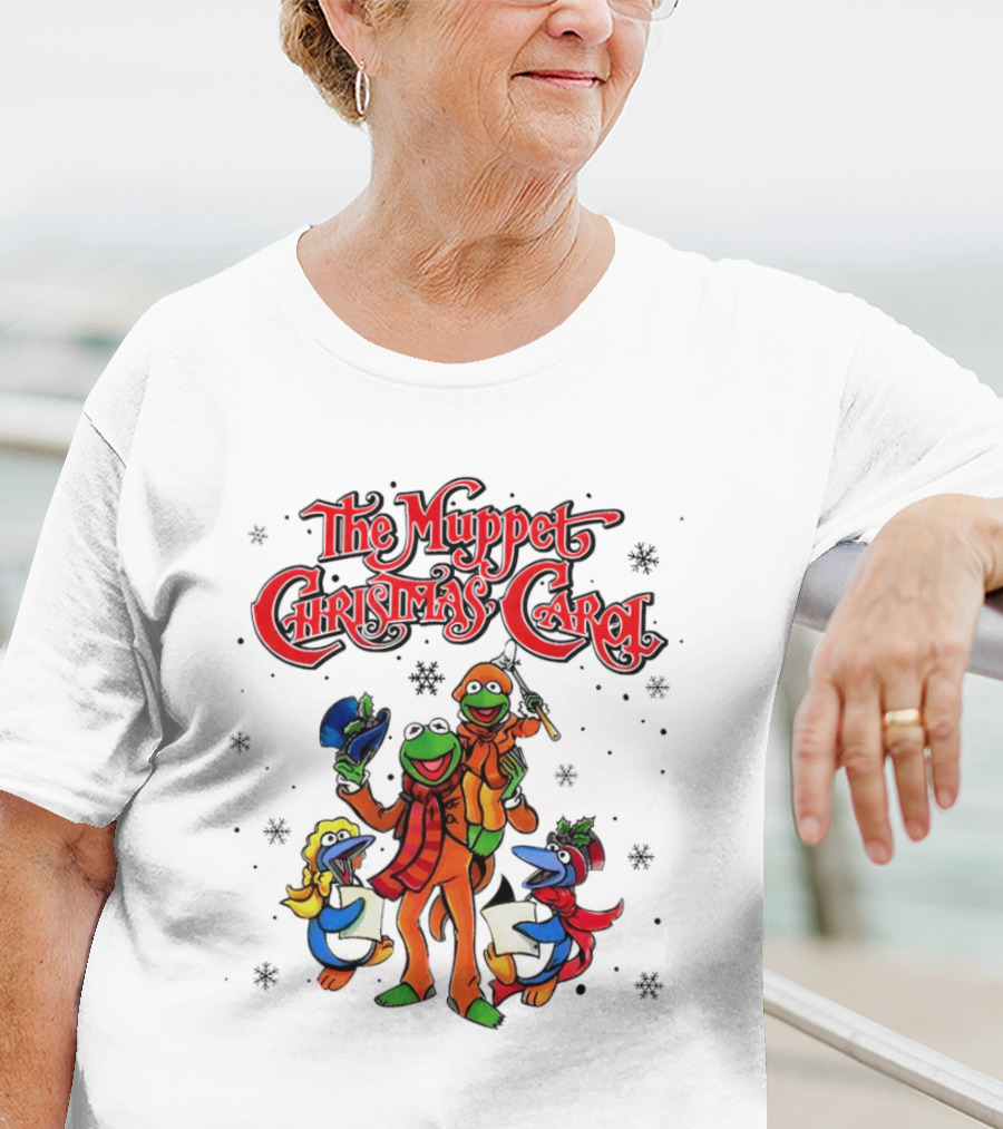 The Muppet Christmas Carol Kermit And Friends Festive T-Shirt