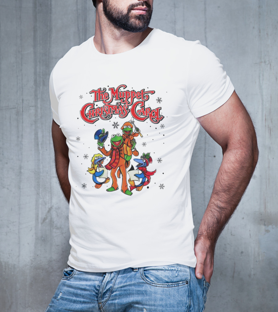 The Muppet Christmas Carol Kermit And Friends Festive T-Shirt