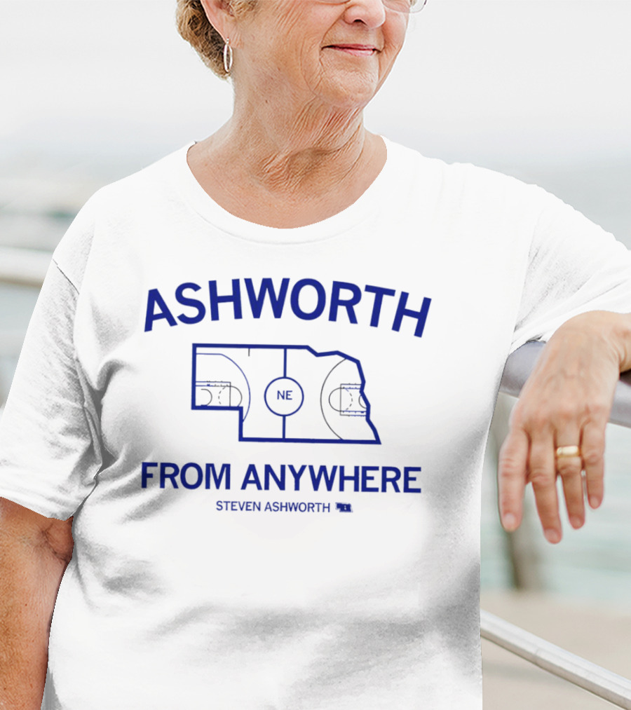 ASHWORTH FROM ANYWHERE STEVEN ASHWORTH NE T-Shirt