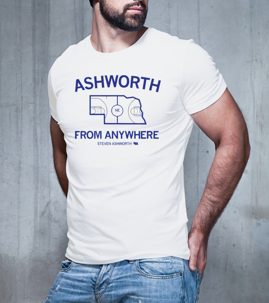 ASHWORTH FROM ANYWHERE STEVEN ASHWORTH NE T-Shirt
