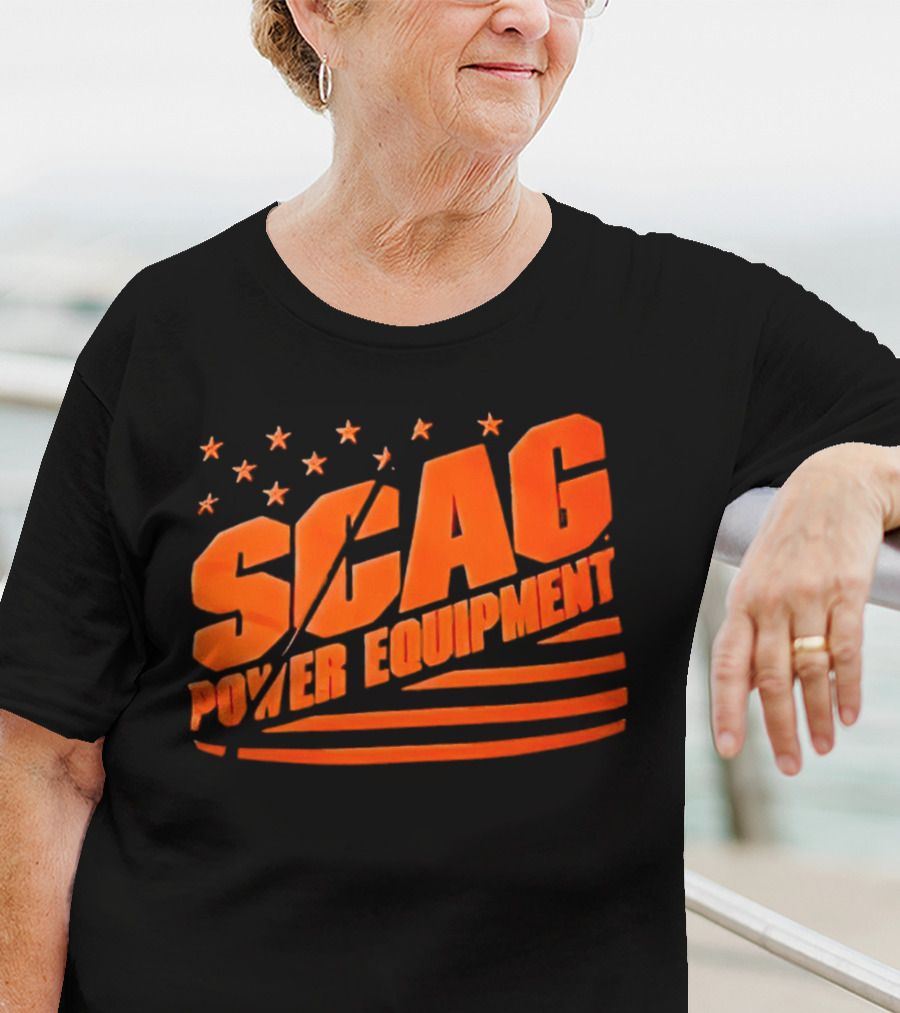 SCAG Power Equipment Flag T-Shirt