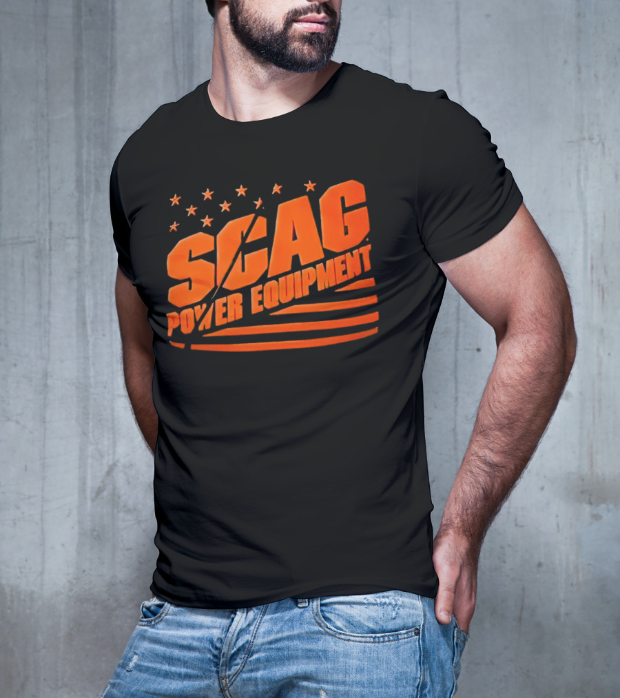 SCAG Power Equipment Flag T-Shirt