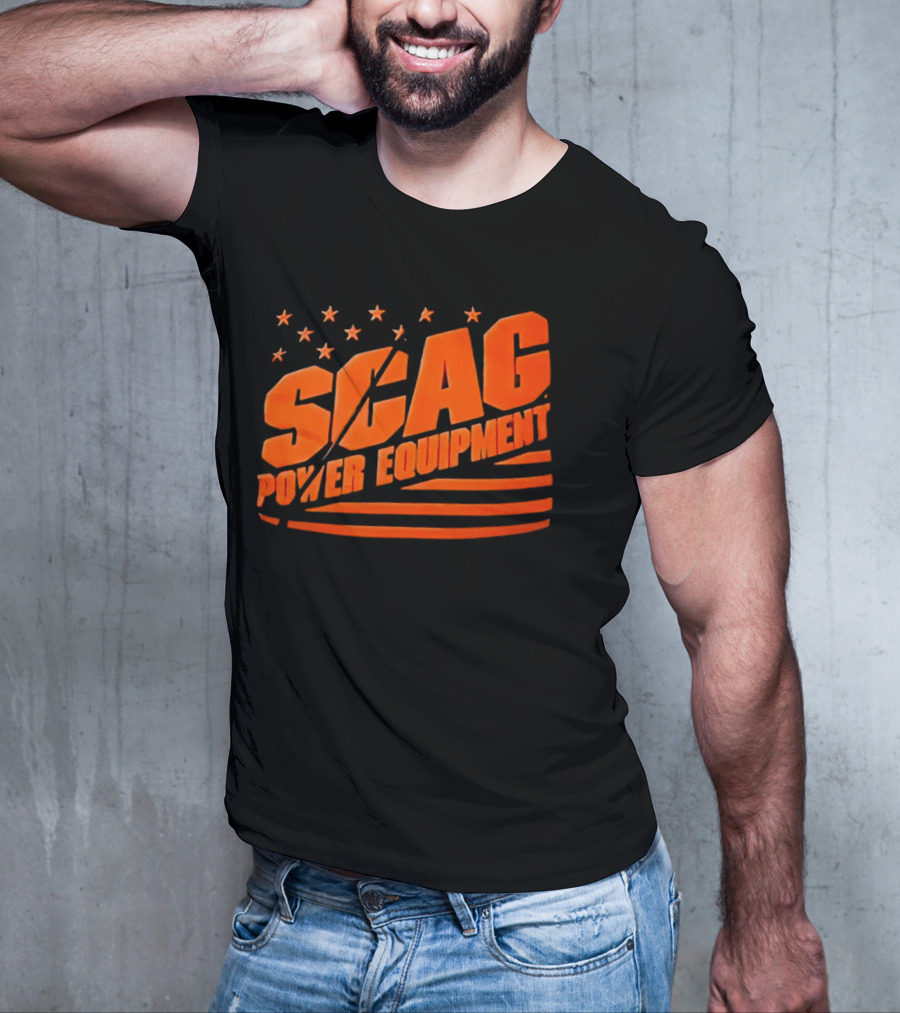 SCAG Power Equipment Flag T-Shirt