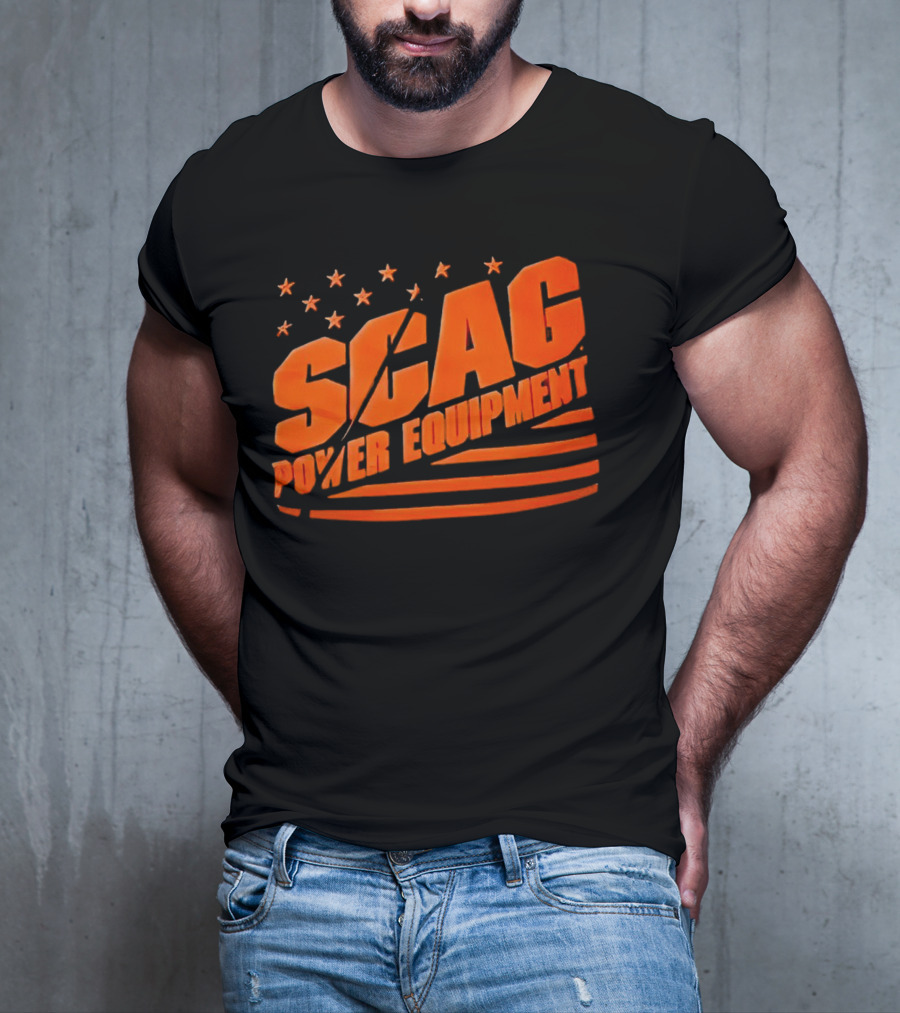 SCAG Power Equipment Flag T-Shirt