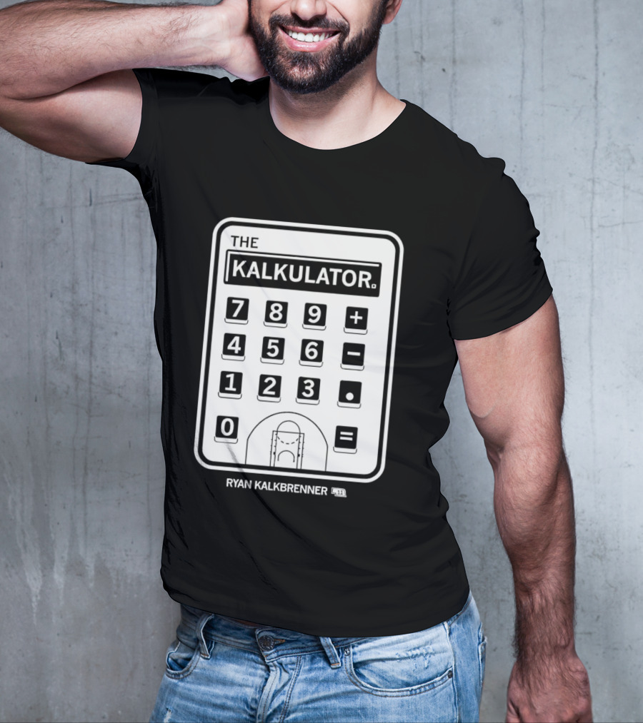 Ryan Kalkbrenner The Kalkulator Basketball Court Number 11 T-Shirt