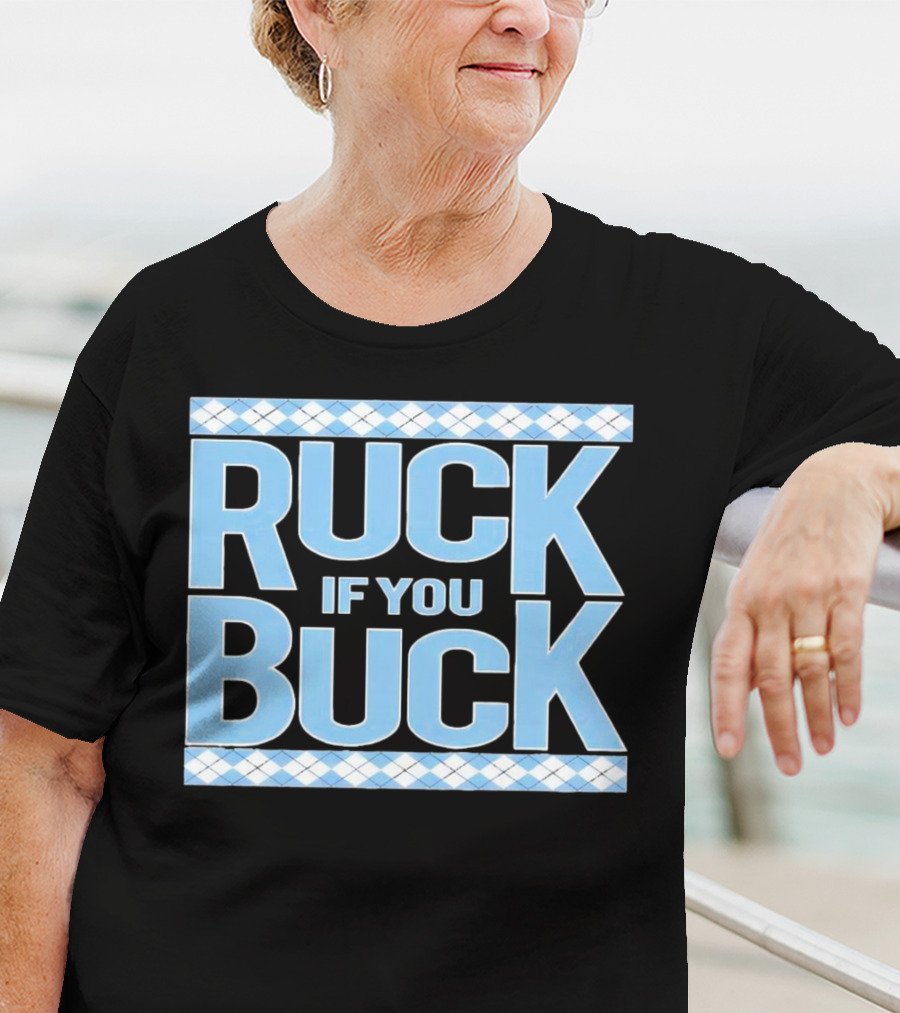 North Carolina Tar Heels Kaimon Rucker Ruck If You Buck Argyle T-Shirt