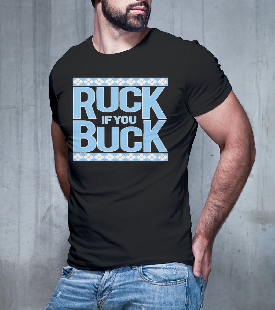 North Carolina Tar Heels Kaimon Rucker Ruck If You Buck Argyle T-Shirt
