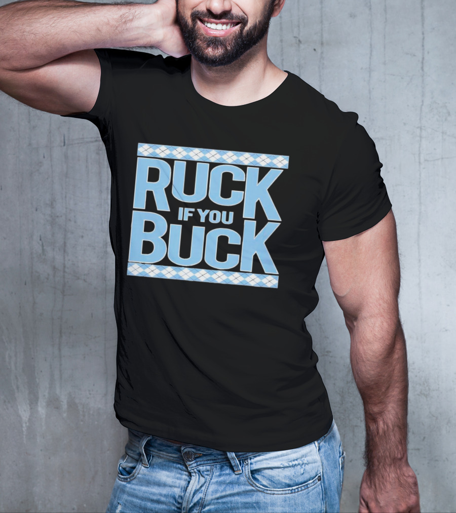 North Carolina Tar Heels Kaimon Rucker Ruck If You Buck Argyle T-Shirt
