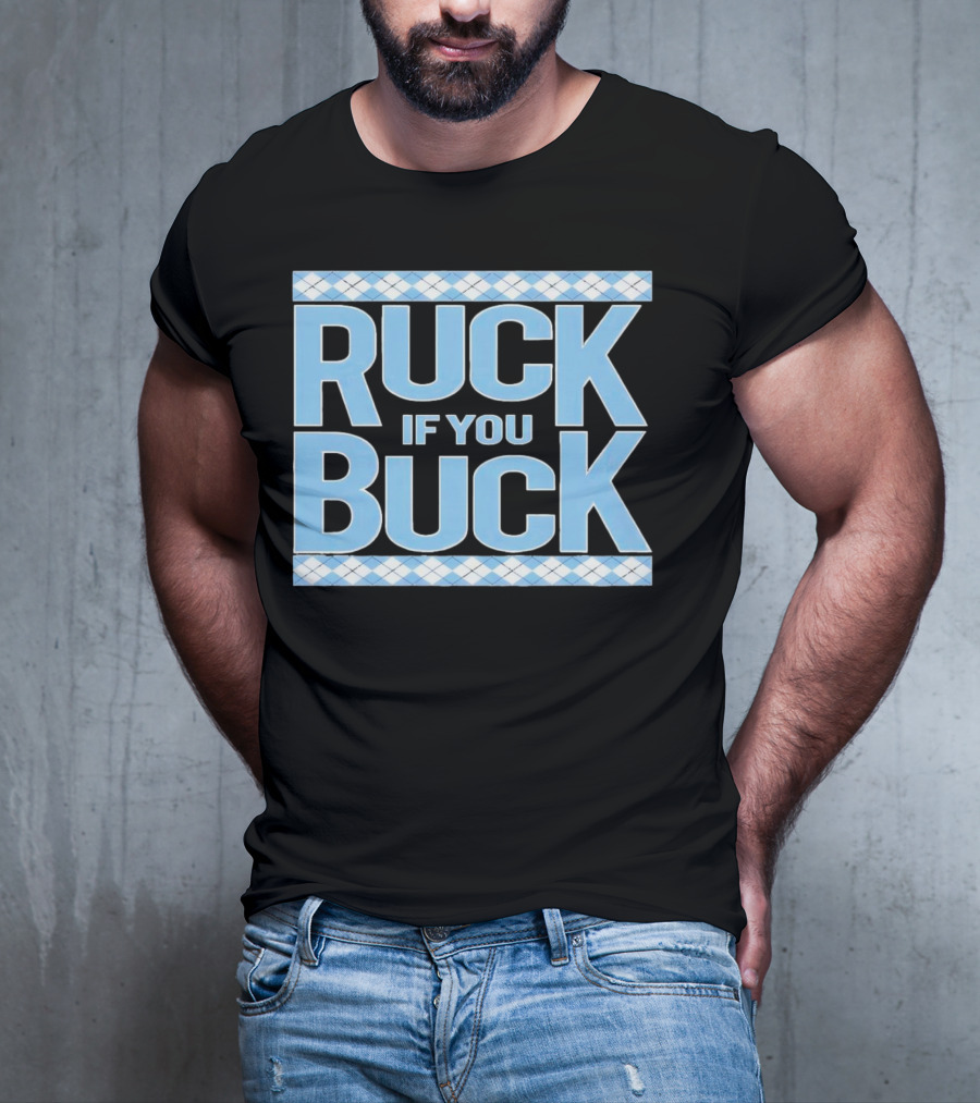 North Carolina Tar Heels Kaimon Rucker Ruck If You Buck Argyle T-Shirt
