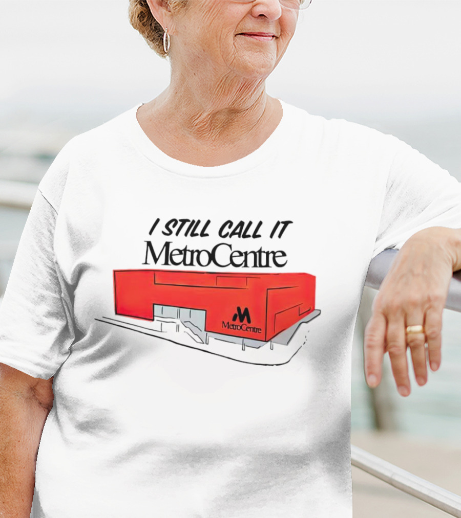 I Still Call It MetroCentre Red Building T-Shirt