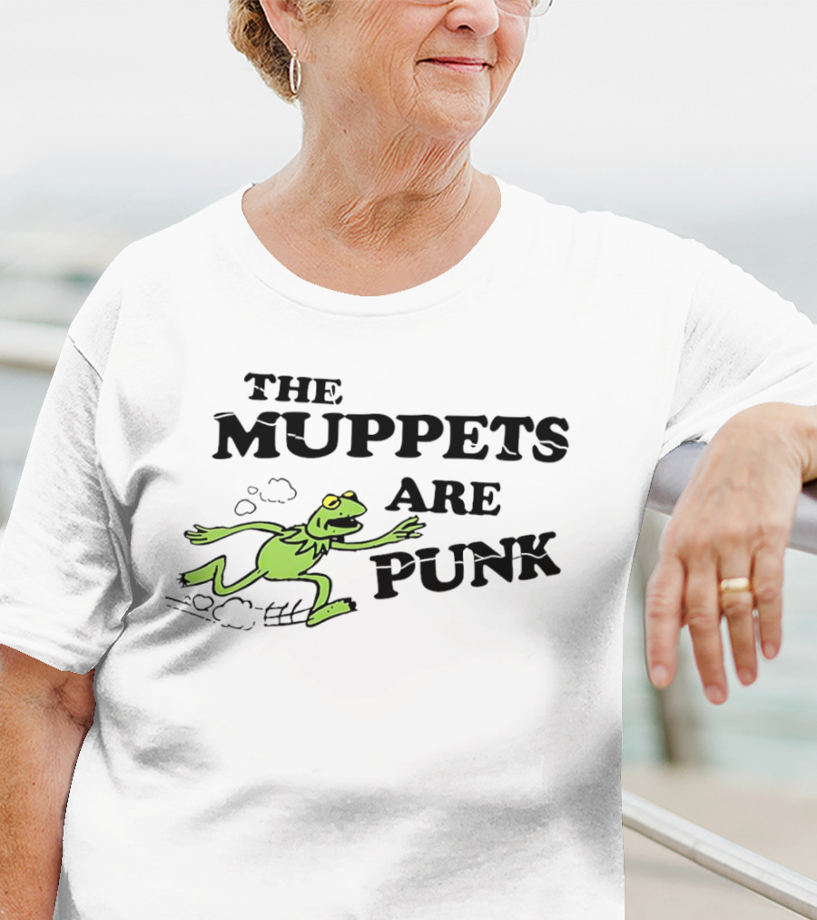 The Muppets Are Punk Kermit Running T-Shirt