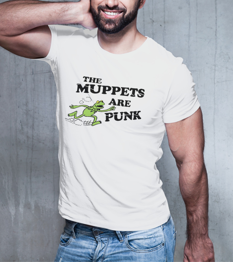 The Muppets Are Punk Kermit Running T-Shirt