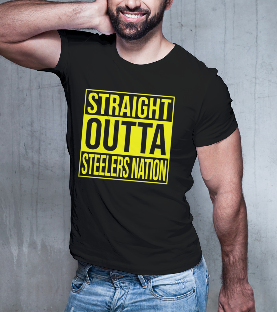 Straight Outta Steelers Nation T-Shirt