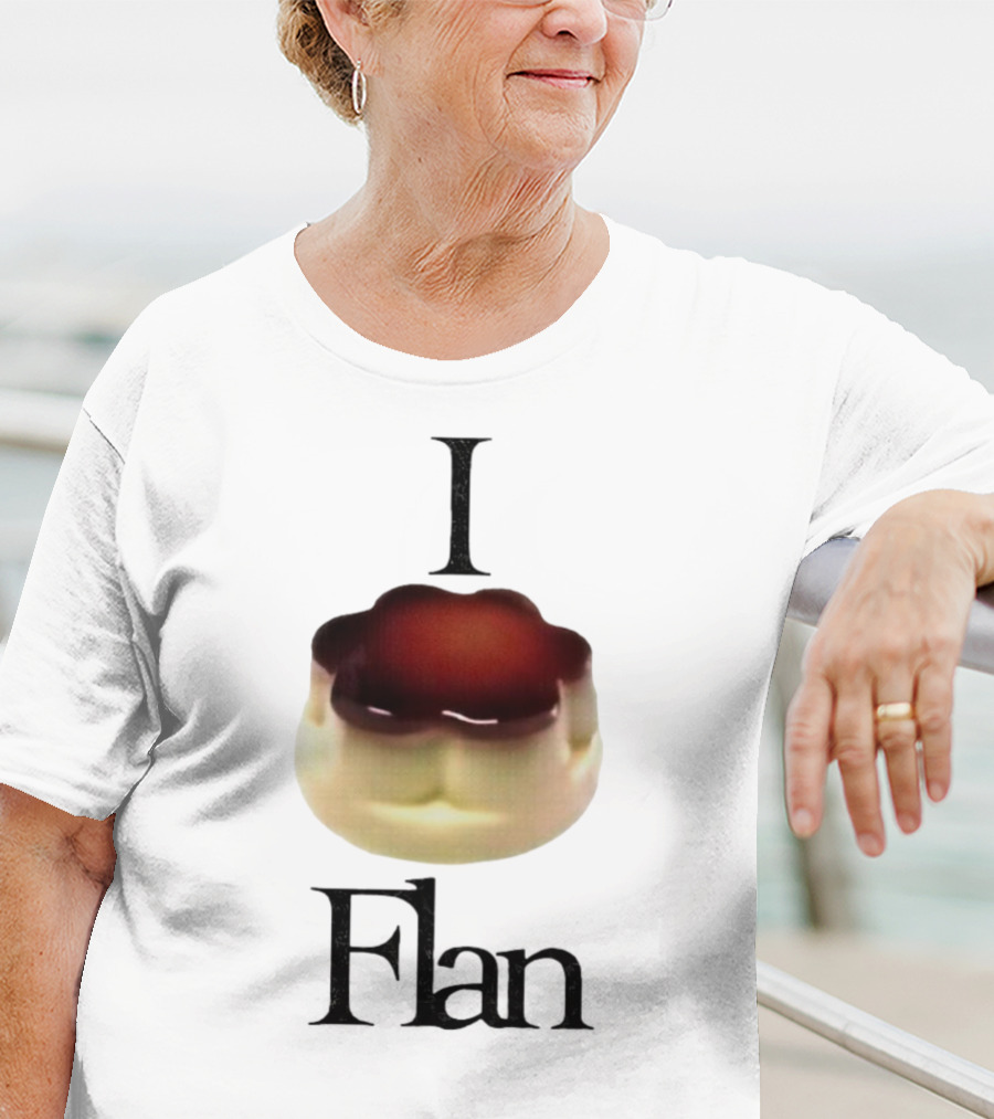 I Love Flan T-Shirt