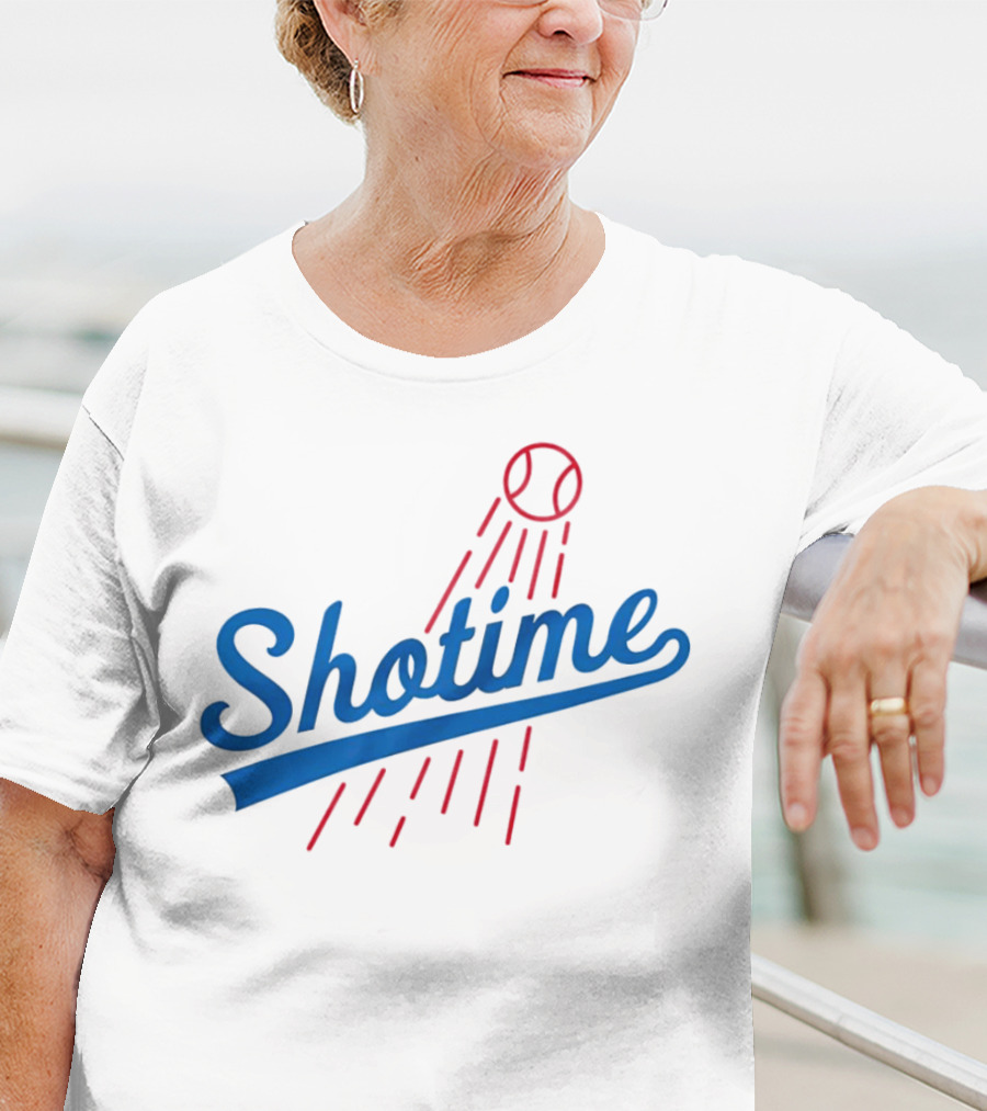 Shotime Baseball Dodgers Los Angeles T-Shirt