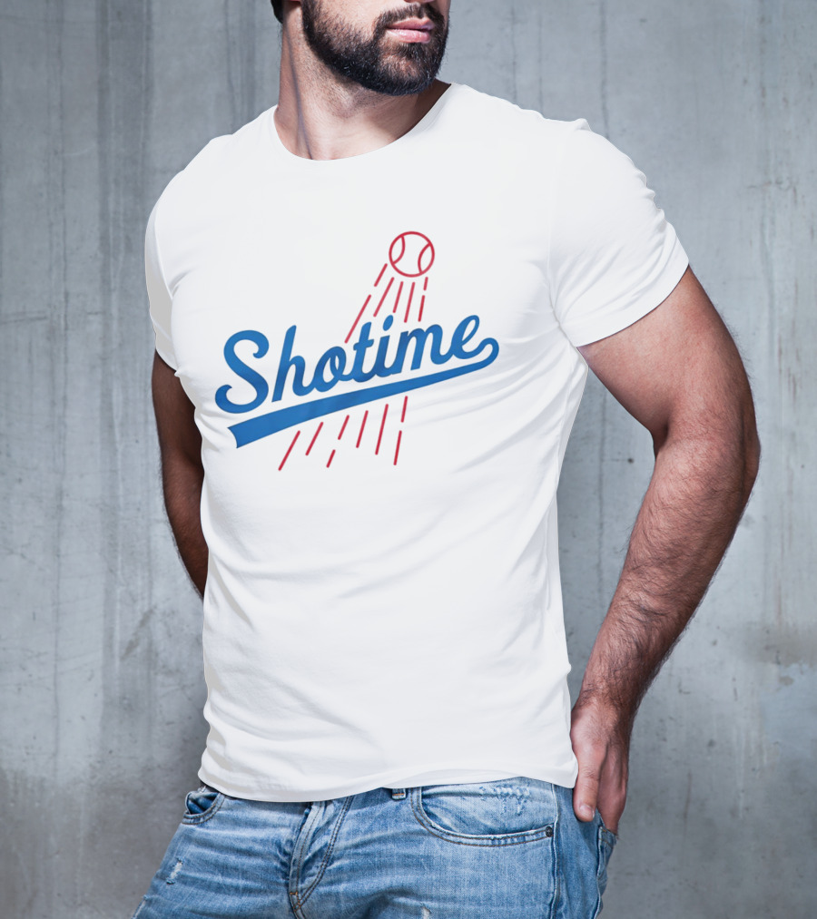 Shotime Baseball Dodgers Los Angeles T-Shirt