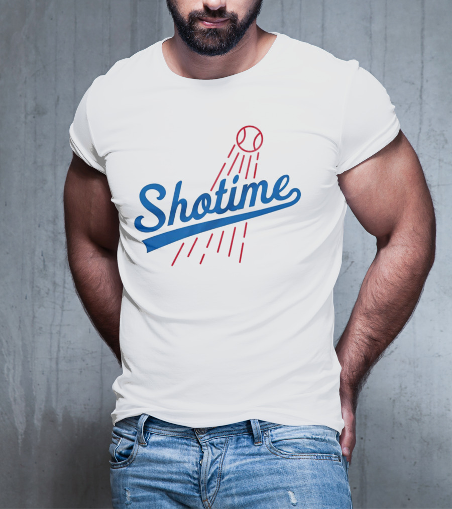 Shotime Baseball Dodgers Los Angeles T-Shirt