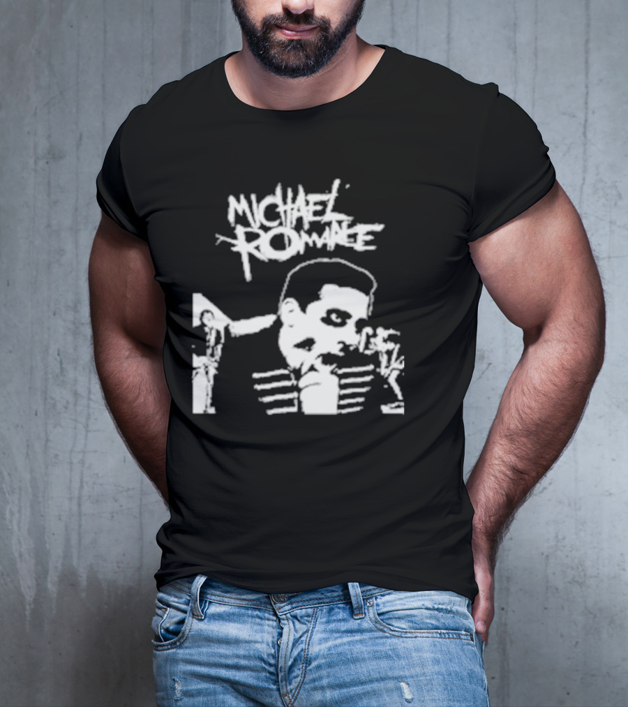 Michael Romance Crustin Beiber Emo Band T-Shirt