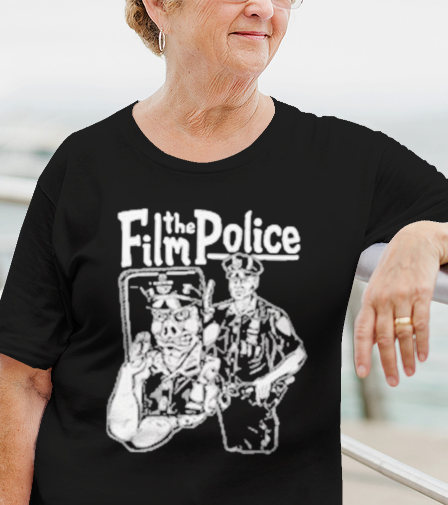 Punkwithacamera Film The Police Olafh Ace Officer Sketch T-Shirt
