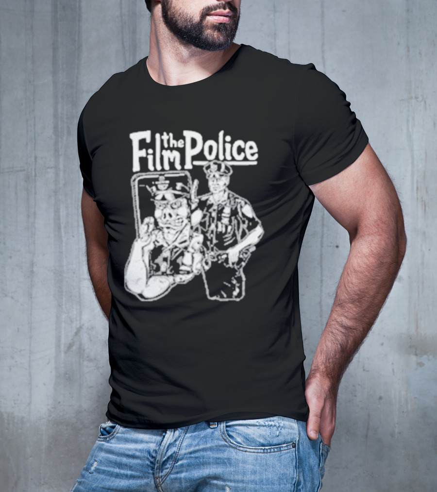 Punkwithacamera Film The Police Olafh Ace Officer Sketch T-Shirt