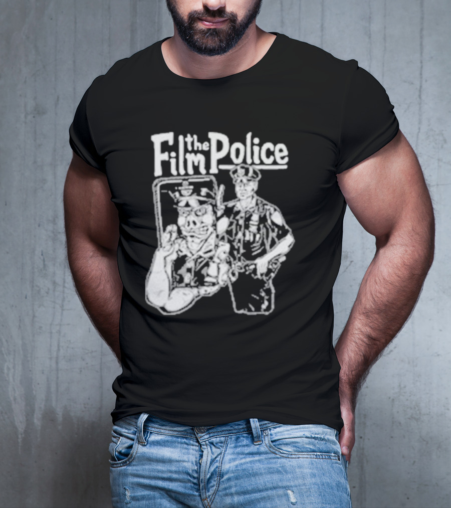 Punkwithacamera Film The Police Olafh Ace Officer Sketch T-Shirt