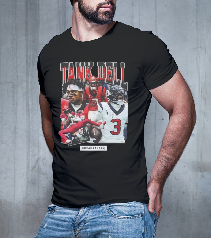 Tank Dell Dreamathon Football Montage T-Shirt