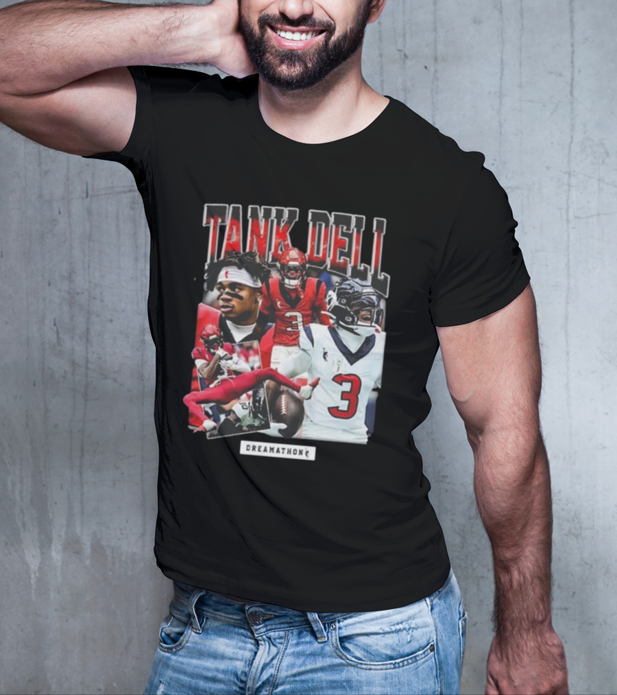 Tank Dell Dreamathon Football Montage T-Shirt