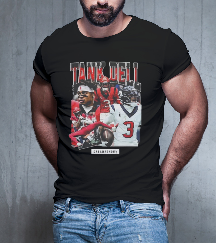 Tank Dell Dreamathon Football Montage T-Shirt