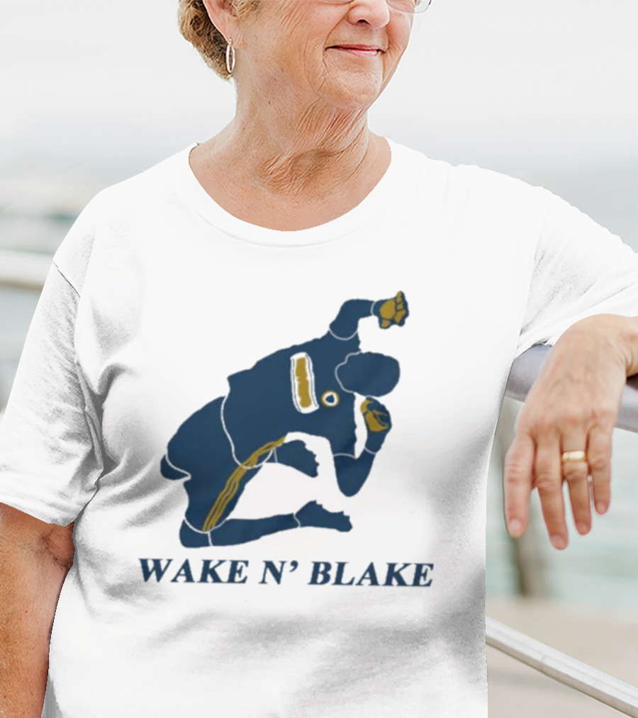 WAKE N' BLAKE Sports Jogging Exercise T-Shirt