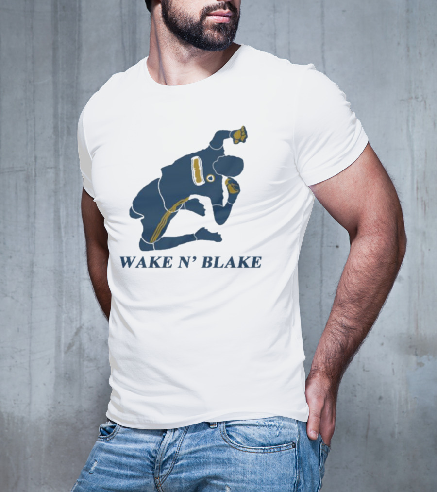 WAKE N' BLAKE Sports Jogging Exercise T-Shirt