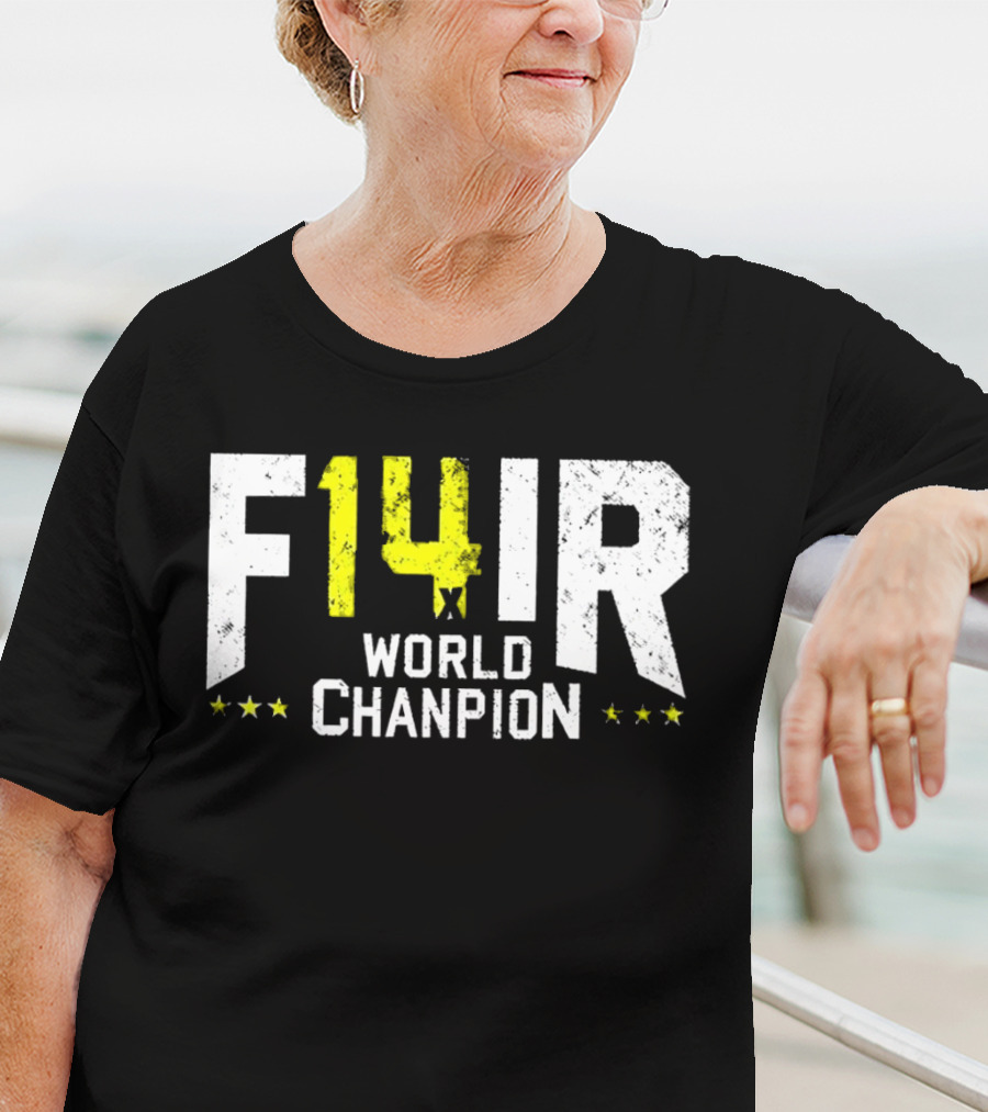 F14IR World Champion 14X Star T-Shirt