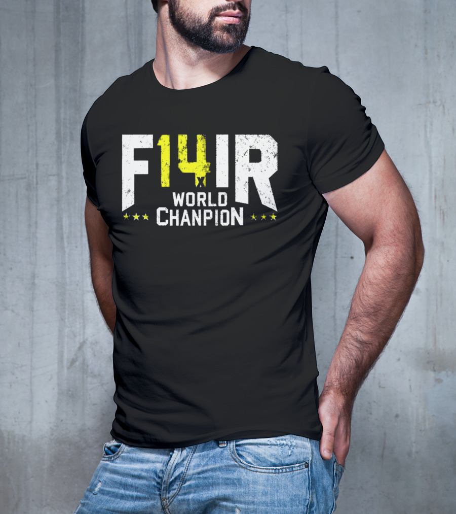 F14IR World Champion 14X Star T-Shirt